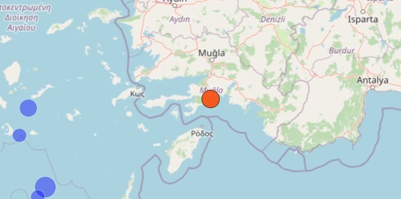 Земетресение с магнитуд 6 по скалата на Рихтер беше регистрирано