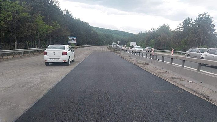 Завършва ремонтът на една от отсечките на магистрала Тракия Очаква