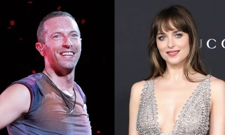 Холивудската актриса Дакота Джонсън и фронтменът на Coldplay Крис Мартин