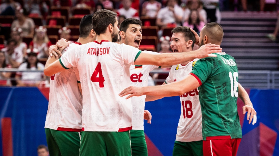 Националният ни отбор по волейбол за мъже победи състава на
