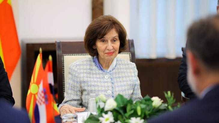 Президентът на Северна Македония Гордана Силяновска Давкова заяви че е провела