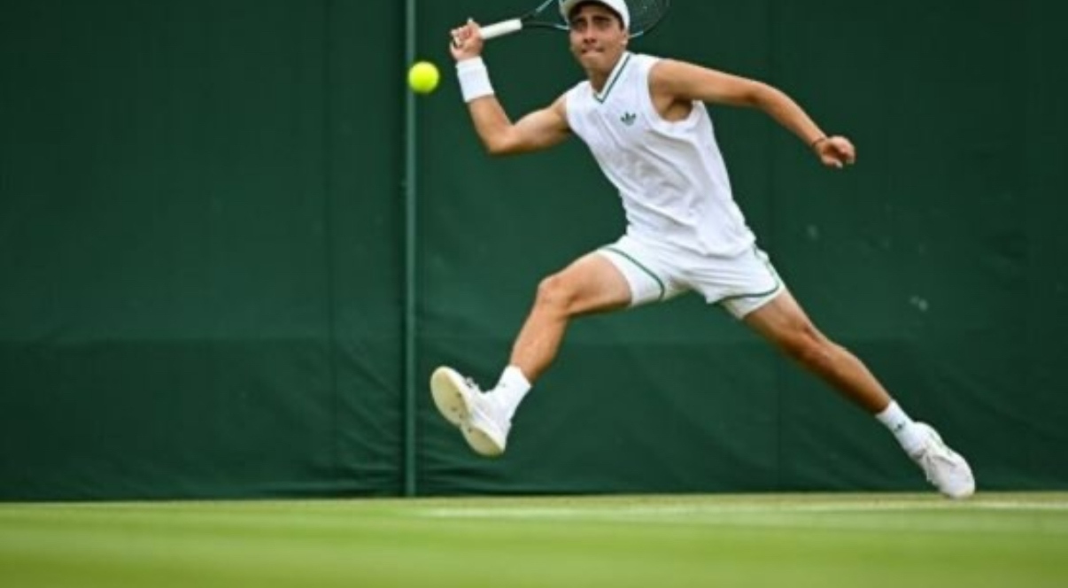 Поставеният под номер 6 в схемата на Откритото първенство на