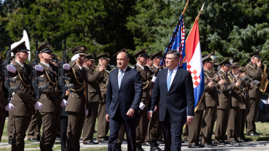 Продължава официалната визита на президента Румен Радев в Хърватия Днес