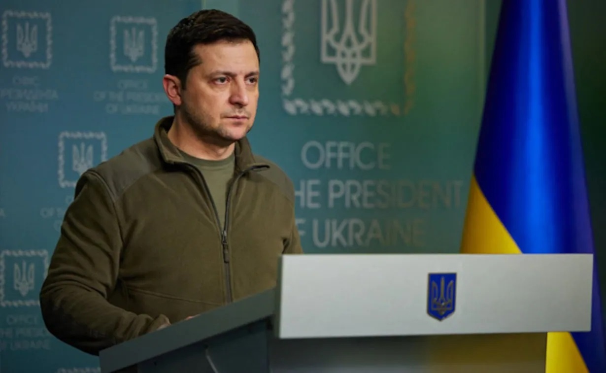 Президентът на Украйна Володимир Зеленски изрази увереност че руският президент