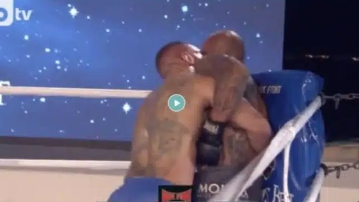 Боецът Георги Валентинов намери сили да се извини на съперника