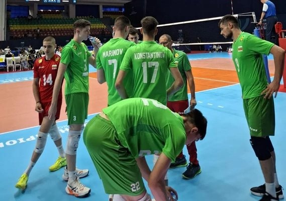 Националният отбор на България за волейболисти под 19 години спечели