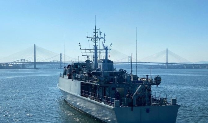 Кораб отплавал от България е получил повреда в двигателя в