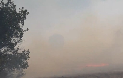 Трети ден продължава борбата с мащабния пожар в Сакар Огнената стихия