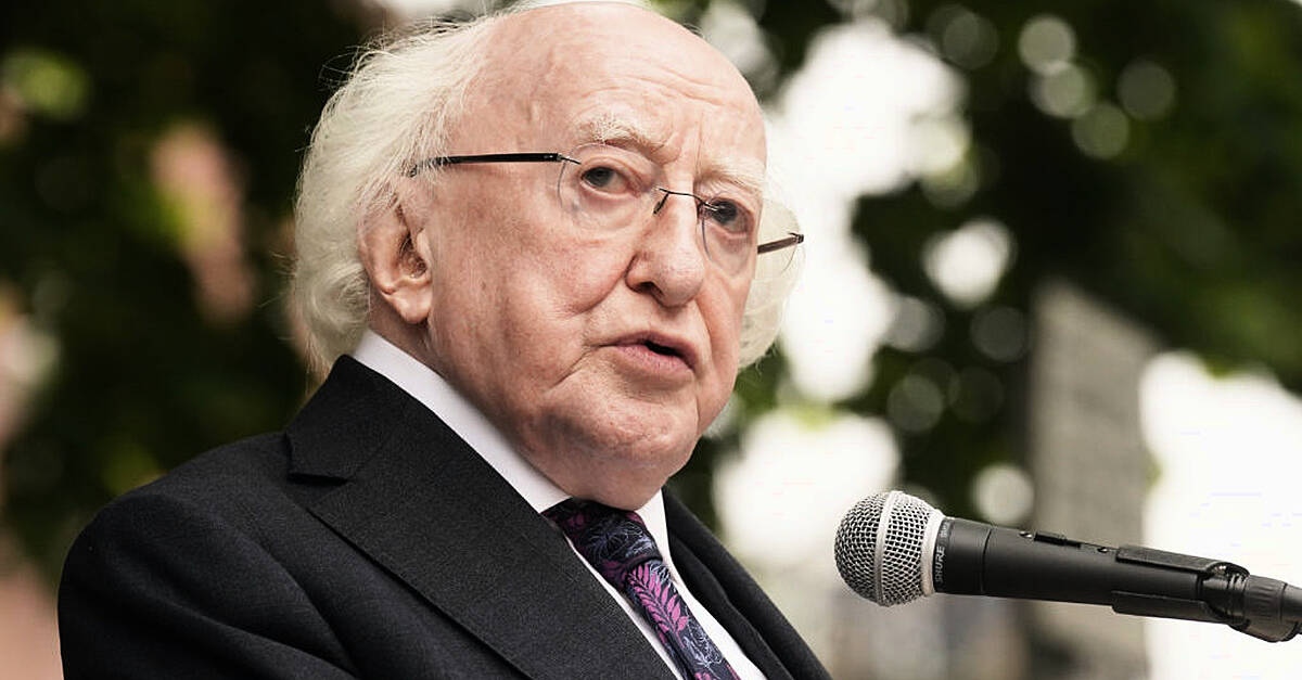 Ирландският президент Майкъл Хигинс предупреди че конфликтът в Газа е