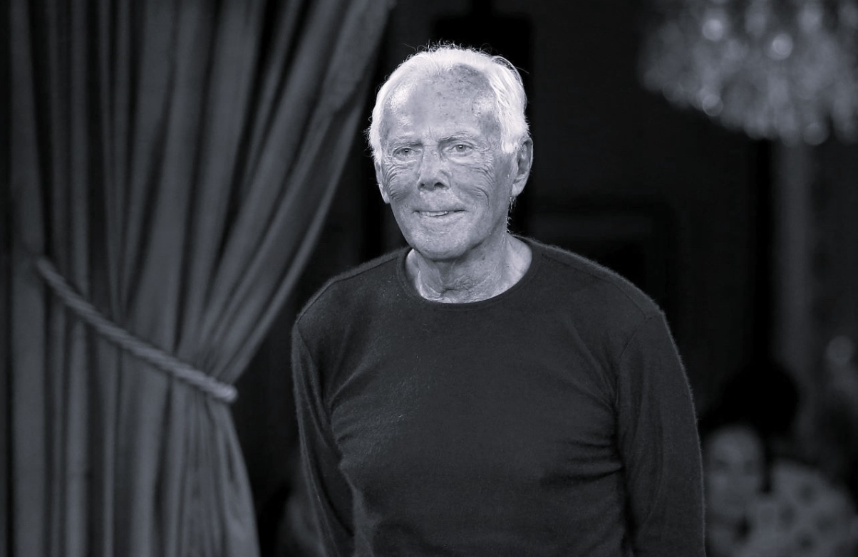 Легендарният италиански моден дизайнер Джорджо Армани създател на съвременния стил