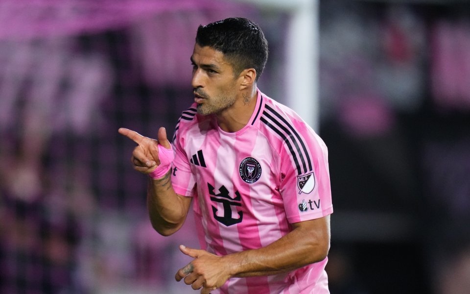 Нападателят на Интер Маями Луис Суарес получи наказание за следващите