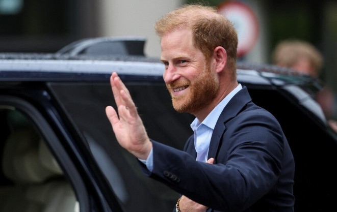 Британският принц Хари херцог на Съсекс  пристигна на посещение в Украйна и