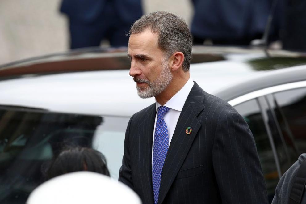 Испанският крал Фелипе Шести порица неизразимите страдания на стотици хиляди