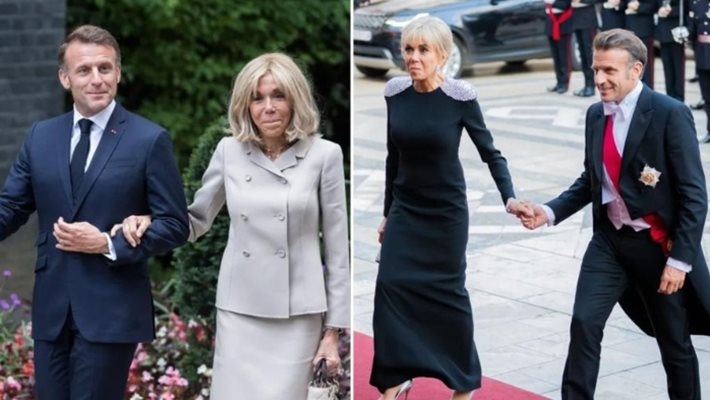 Френският президент Еманюел Макрон и съпругата му Брижит планират да