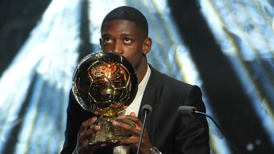 Футболистът на европейския клубен шампион Пари Сен Жермен Усман Дембеле