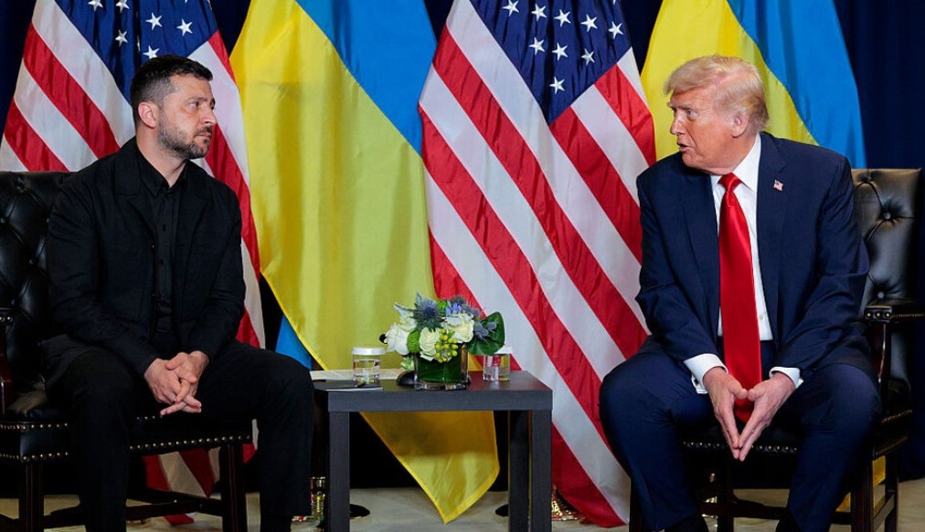 Украинският президент Володимир Зеленски се срещна с американския си колега