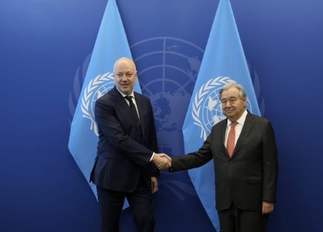 Премиерът Росен Желязков се срещна с генералния секретар на ООН