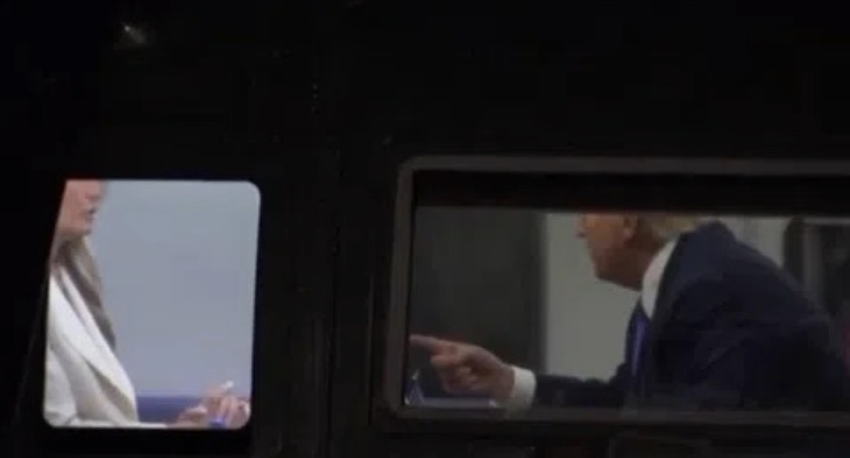 Камери уловиха нов епизод на напрежение между американския президент Доналд Тръмп и