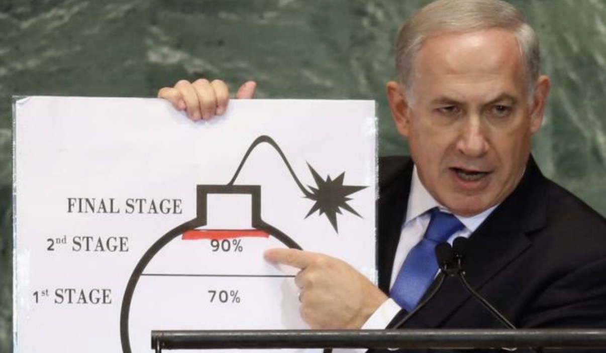 Израелският премиер Бенямин Нетаняху изнася реч пред 80 ото Общо събрание