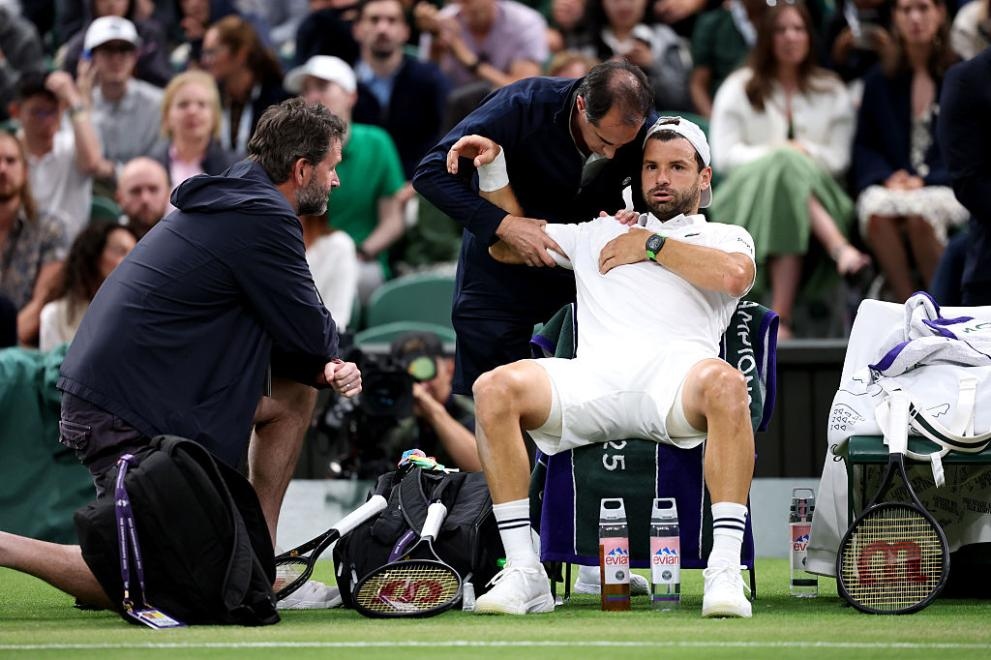 Най добрият български тенисист Григор Димитров изпадна от топ 30 на