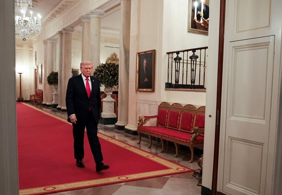 Президентът на САЩ Доналд Тръмп обяви в социалната си мрежа Трут соушъл