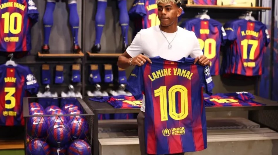 Звездата на Барселона Ламин Ямал със сигурност има милиони почитатели