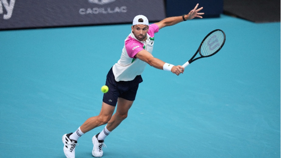 Най добрият български тенисист Григор Димитров се завръща в игра за