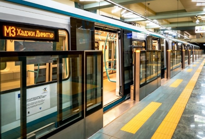 Метрото няма да вози пътници по Линия 3 на 8 и 9 ноември