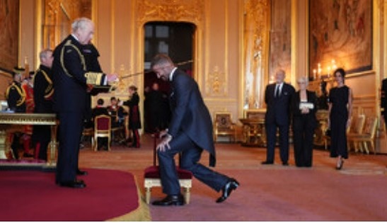 Бившият капитан на английския национален отбор по футбол Дейвид Бекъм