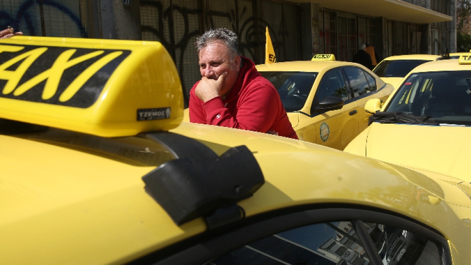 Таксиметровите шофьори в област Атика където е разположена столицата Атина