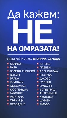 Митинги срещу политическото напрежение насаждано от опозицията провокациите и опитите