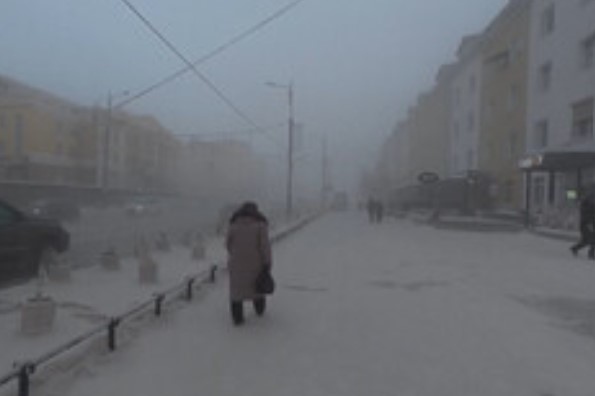 Сковаващ студ в източния край на Русия В Якутск температурите