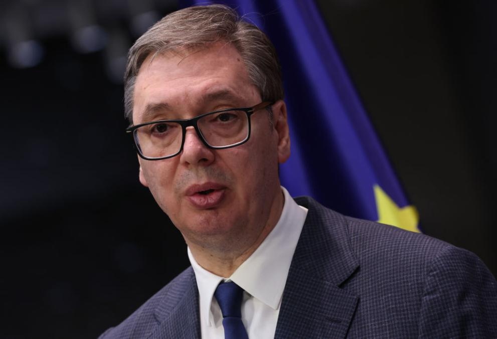 Президентът на Сърбия Александър Вучич заяви че в края на