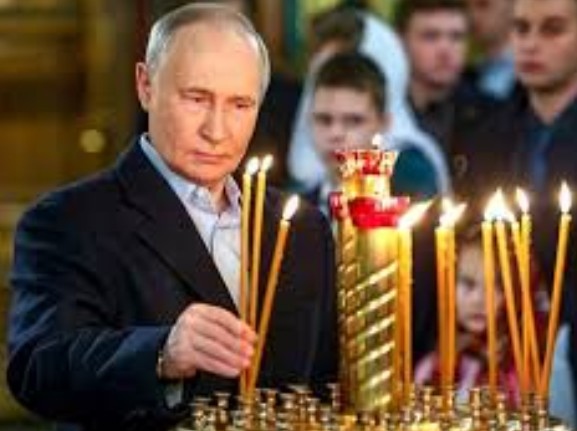 Руският президент Владимир Путин за трета поредна година посреща Рождество