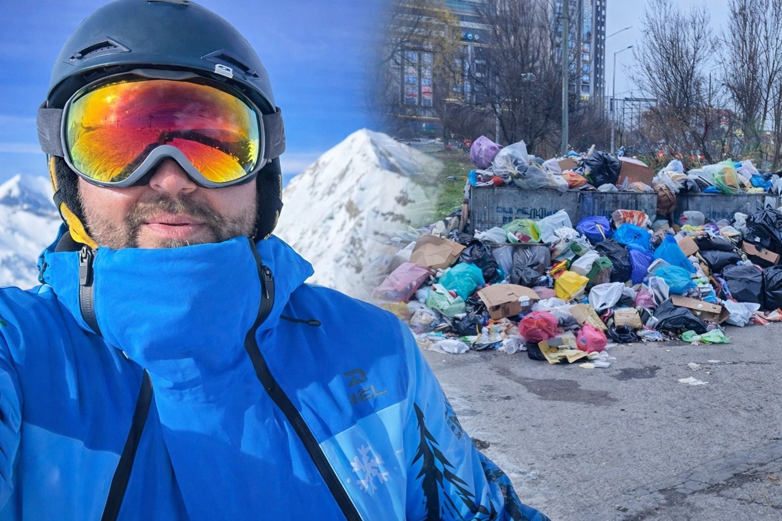 Докато кварталът му тъне в боклуци кметът на Люлин реши