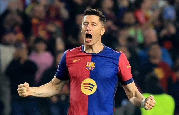 Роберт Левандовски се разписа за Барселона при победата с 4