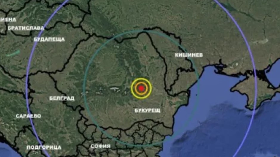 Земетресение с магнитуд 4 6 е регистрирано тази вечер в сеизмогенната