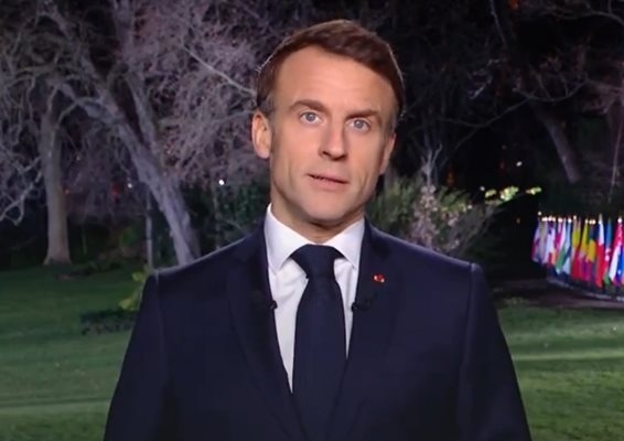 Френският президент Еманюел Макрон призова за преустановяване на нападенията върху