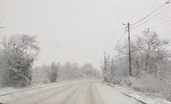 Мартенски сняг изненада жителите на Перник и Радомирско днес по