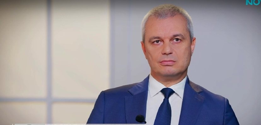 Лидерът на Възраждане Костадин Костадинов отказа да говори за развода