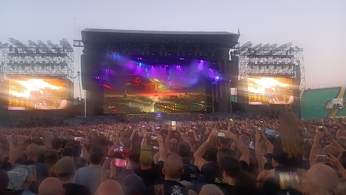 Легендарната британска банда Iron Maiden отпразнува своята 50 годишнина на сцена