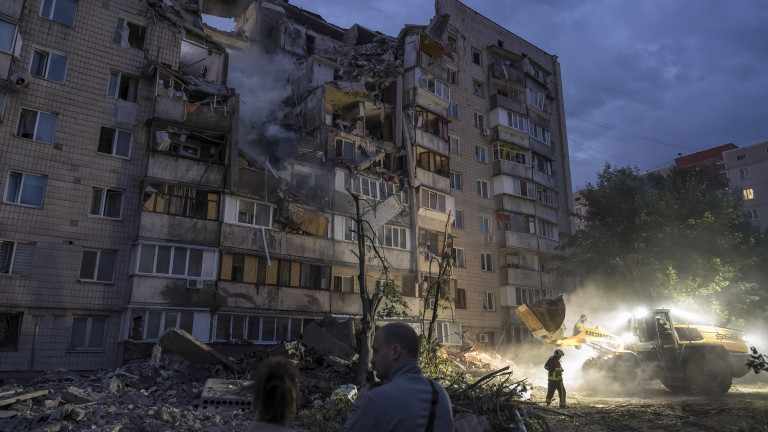 Русия изстреля ракети срещу украинската столица Киев тази нощ съобщиха